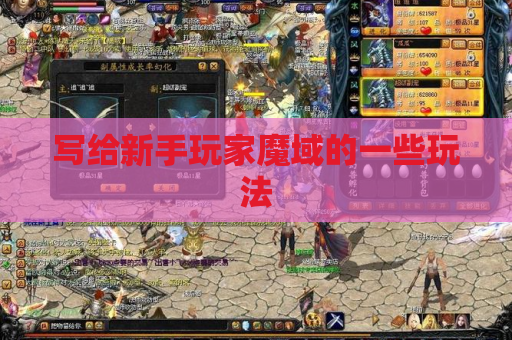 写给新手玩家魔域的一些玩法 写给新手玩家魔域的一些玩法