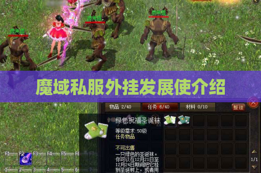 魔域私服外挂发展使介绍 魔域私服外挂发展使介绍